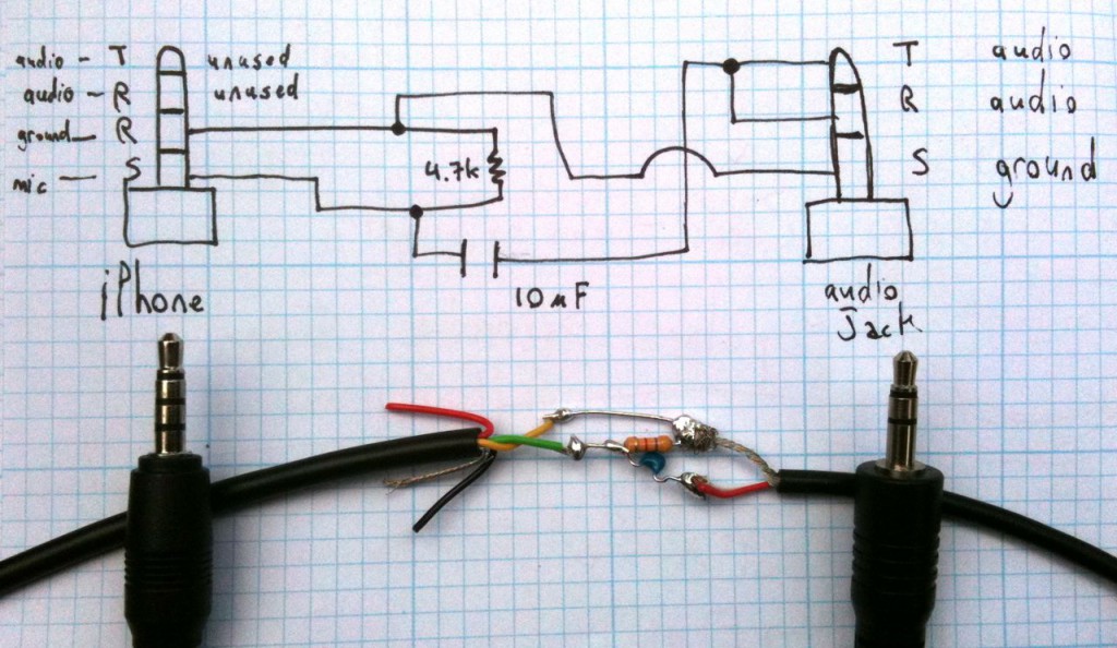 How to Roll Your Own iPhone Data Recording Cable