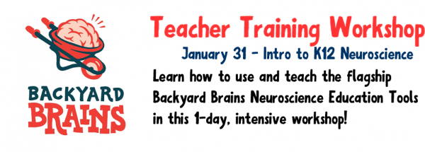 Reserve your Spot: Teacher Training Workshop (January 31st)