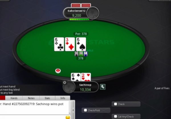 online poker game with fake money